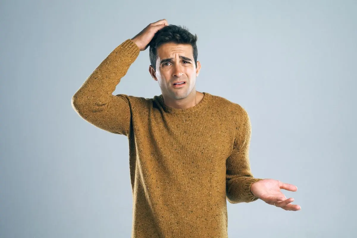 ADHD confused man